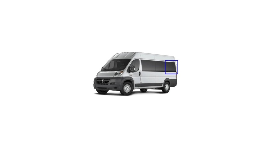 Fixed window - Driver Side Rear Quarter - RAM PROMASTER