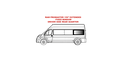 VWD Ram ProMaster Van Window 2014+ Driver Side Rear Quarter 159" EXT WB - DTRAM003