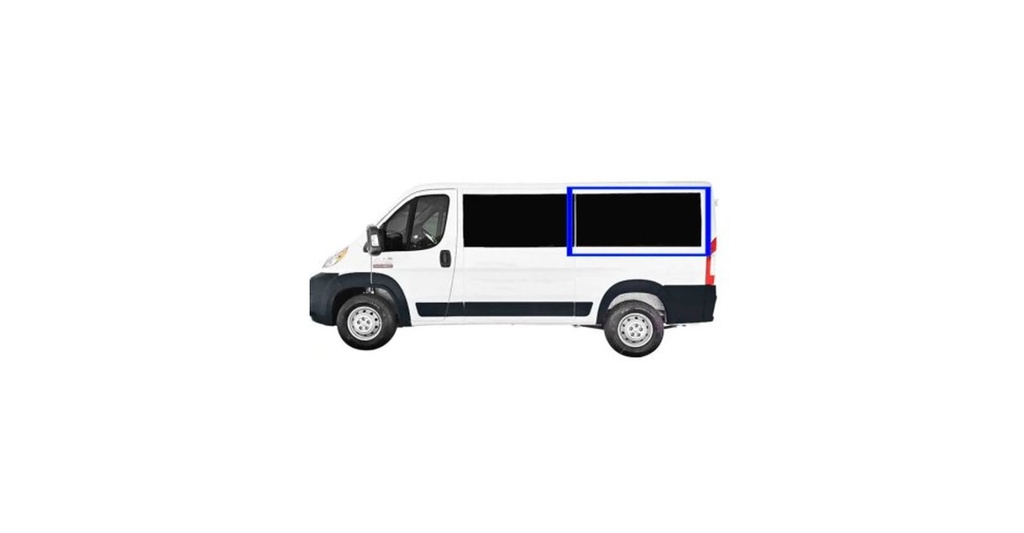 Fixed window - Driver Side Rear Quarter - RAM PROMASTER