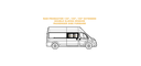 Premium Double Sliding window - Passenger Side Forward - RAM PROMASTER - (RR301-DS)