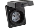 30A RV INLET - BLACK/WHITE