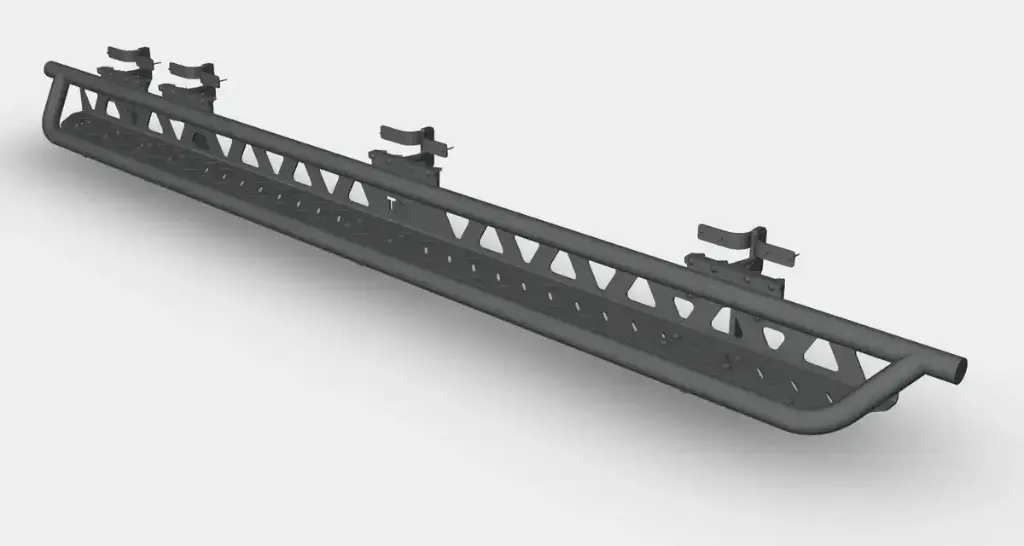 Marchepieds en aluminium pour Sprinter avec système rabattable – Sprinter 170