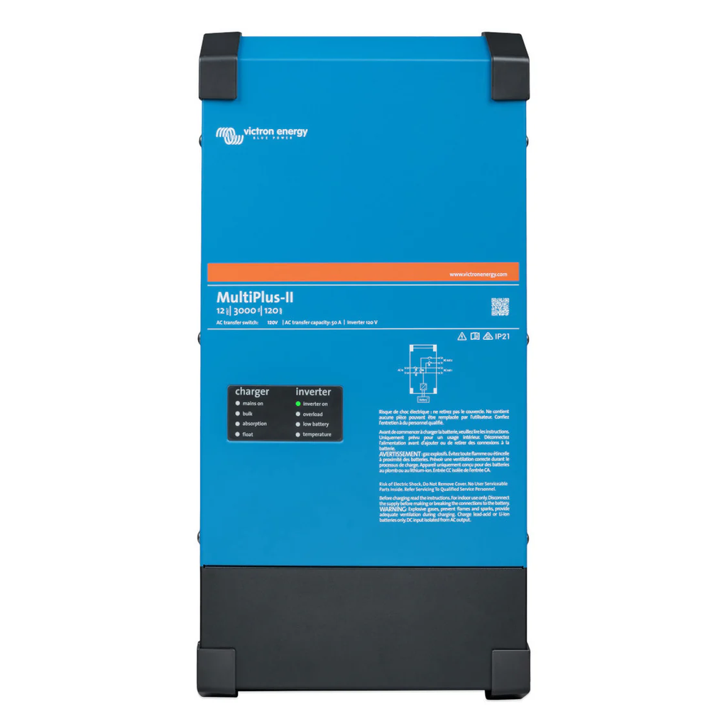 Victron Energy MultiPlus-II 12/3000/120-50 120V (UL certified) Inverter/Charger