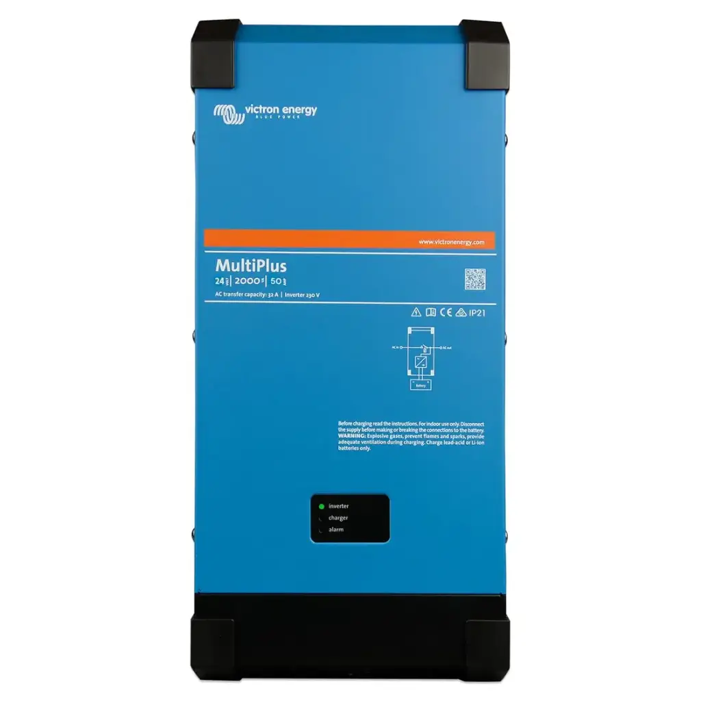 Onduleur/Chargeur Victron Energy MultiPlus 24/2000/50-50 – 120V VE.Bus (certifié UL)