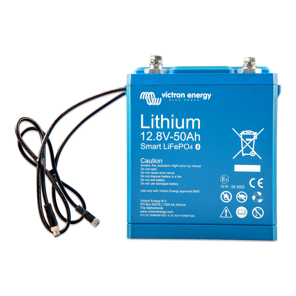 Victron Energy – 12V/50Ah Smart LiFePO4 Battery