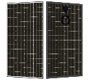 Lumera 200W Bifacial Black Solar Panels