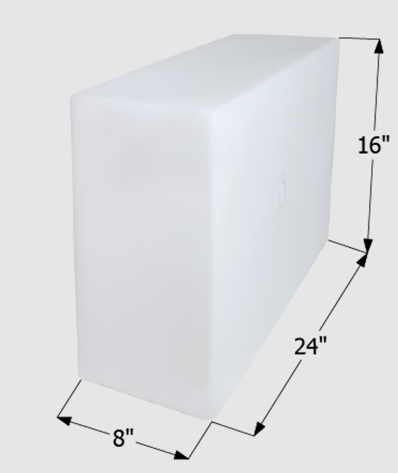 Fresh Water Tank WT2466 - 12 Gal.