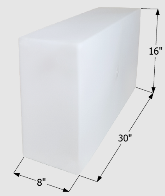 Fresh Water Tank WT2467 - 15 Gal.