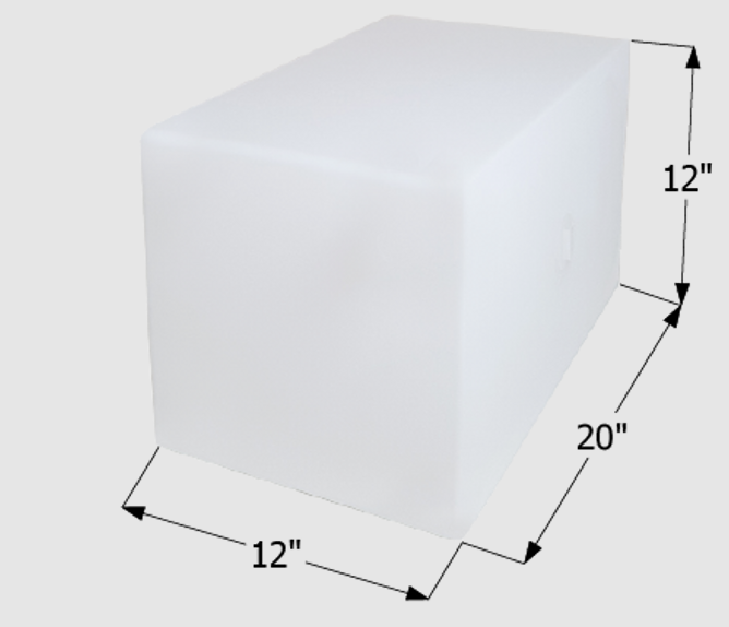Fresh Water Tank WT2470 - 12 Gal.