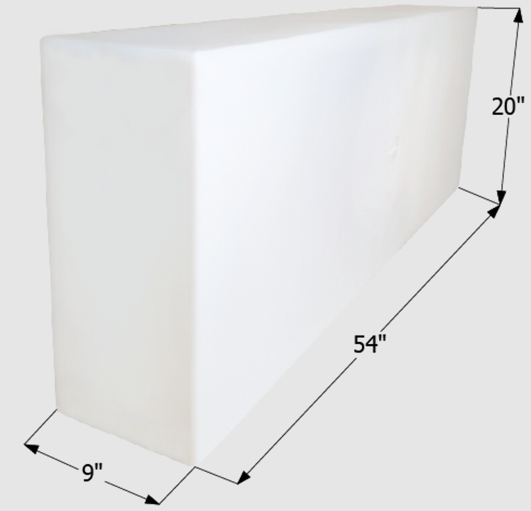 Fresh Water Tank WT2450 - 39 Gal.