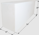 Fresh Water Tank WT2452 - 54 Gal.