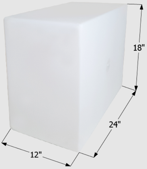 Fresh Water Tank WT2454 - 20 Gal.