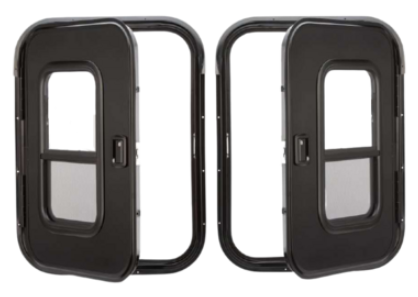 26″ Wide x 36″ Tall Driver and Passenger Side Teardrop RV Door FC03-FC04