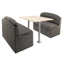RV 40" Slate Dinette Booth with Table
