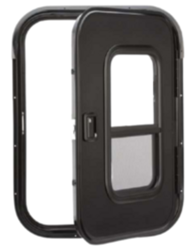 26″ Wide x 36″ Tall Passenger Side Teardrop RV Door FC03