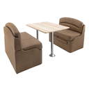 RV Dinette Booth with Table | 44" Cappuccino
