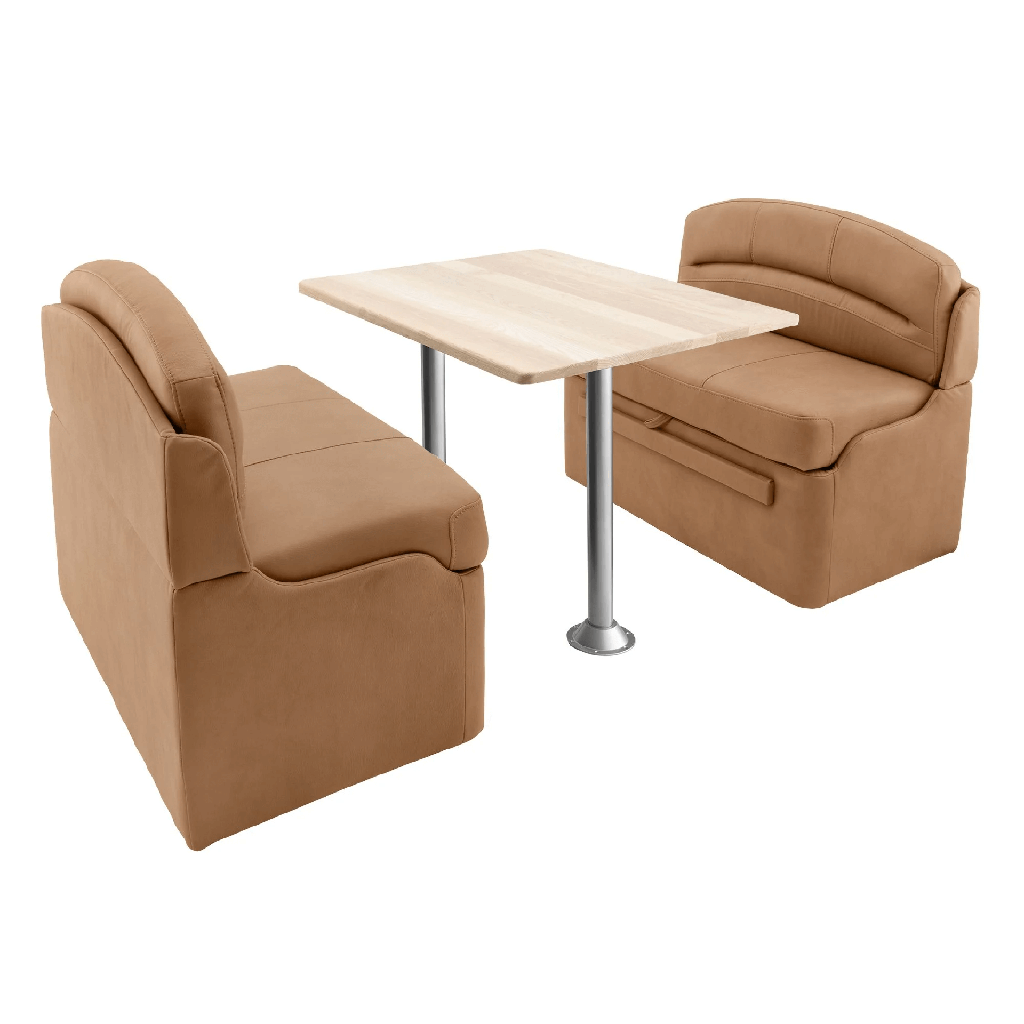 RV 40" Sand Dinette Booth with Table