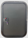 26″ Wide x 36″ Tall Driver Side Teardrop RV Door Windowless FC08 