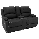 RV Wall Hugger Sofa 65" Powered Reclining Theater Seats
