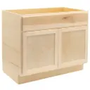 RV Sink Base Cabinet | Unfinished Maple