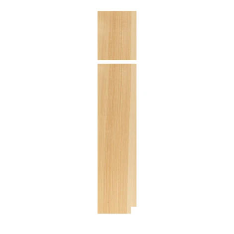 RV Pantry Cabinet Left & Right Side End Panel | Unfinished Maple