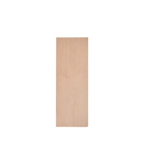 RV Wall Cabinet End Panel | Unfinished Maple