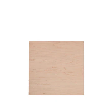 RV Refrigerator/Microwave Wall Cabinet End Panel | Unfinished Maple