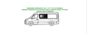 Premium Awning Window - Driver Side Forward - MERCEDES SPRINTER - (SL101-AW)