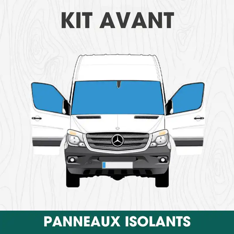 Ensemble pour cabine avant - Panneaux isolants - Sprinter