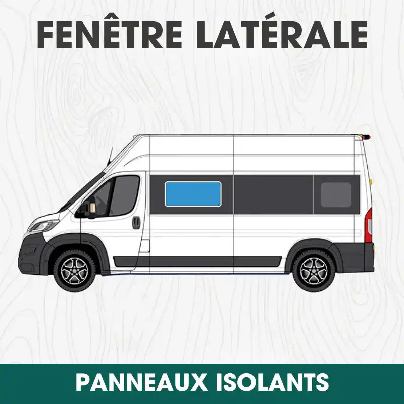 Pare-soleil isolant pour fenêtre côté conducteur – Dodge ProMaster