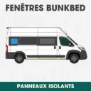 Couvre-fenêtre pour couchette – Dodge ProMaster