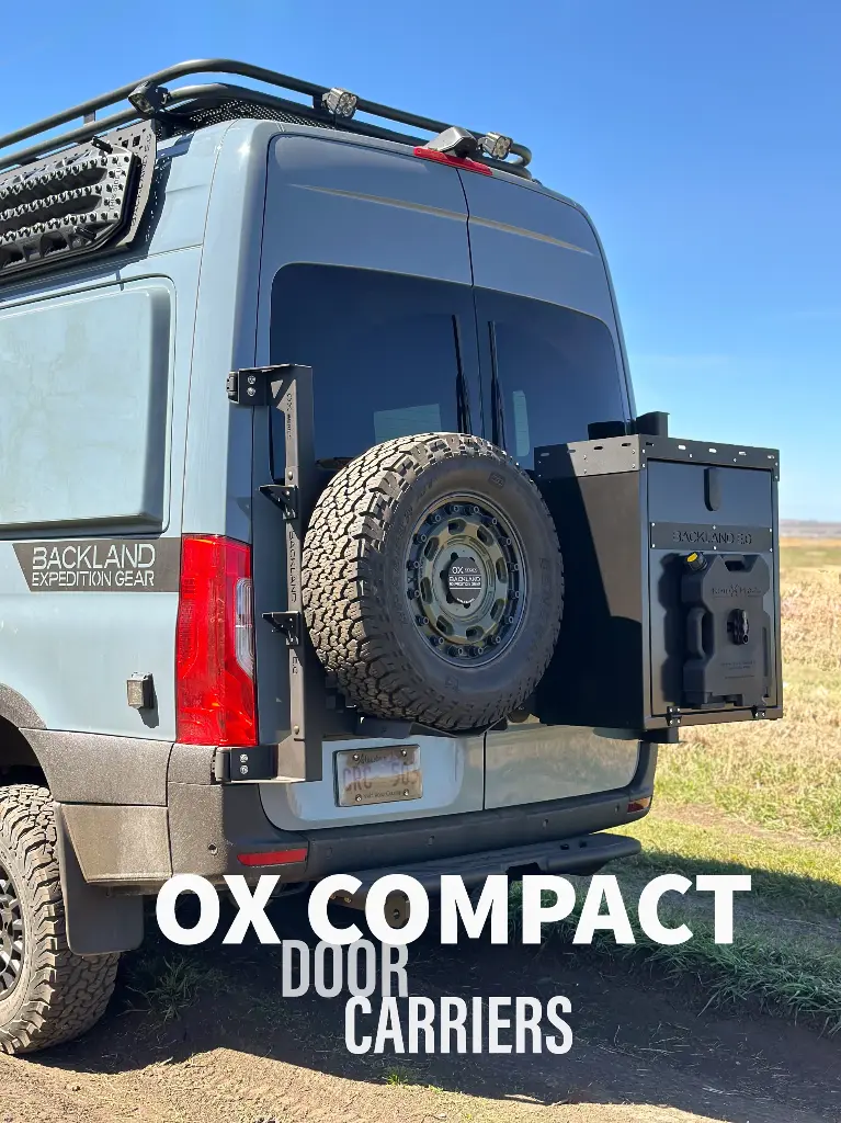 OX Compact Spare Tire Carrier - BACKLAND EXPEDITION GEAR