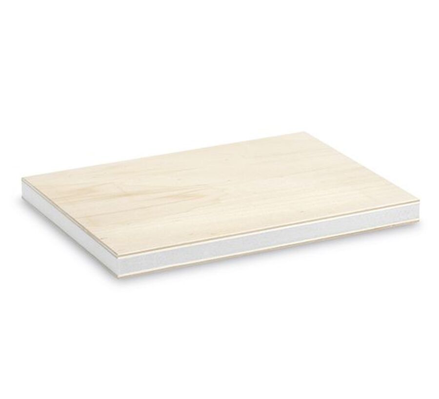 Ultralight sandwich panel with XPS core (3/4" - 18mm)