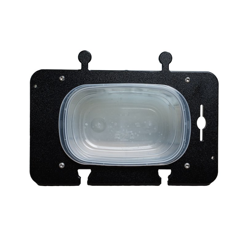 Rubbermaid Container Only - Camp Kitchen Portable - 9 Inch Length x 17 Inch Width x 12 Inch Height - Black - Sea Sucker