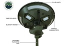 SOLAR LAMP & SPEAKER - WILD LAND CAMPING GEAR