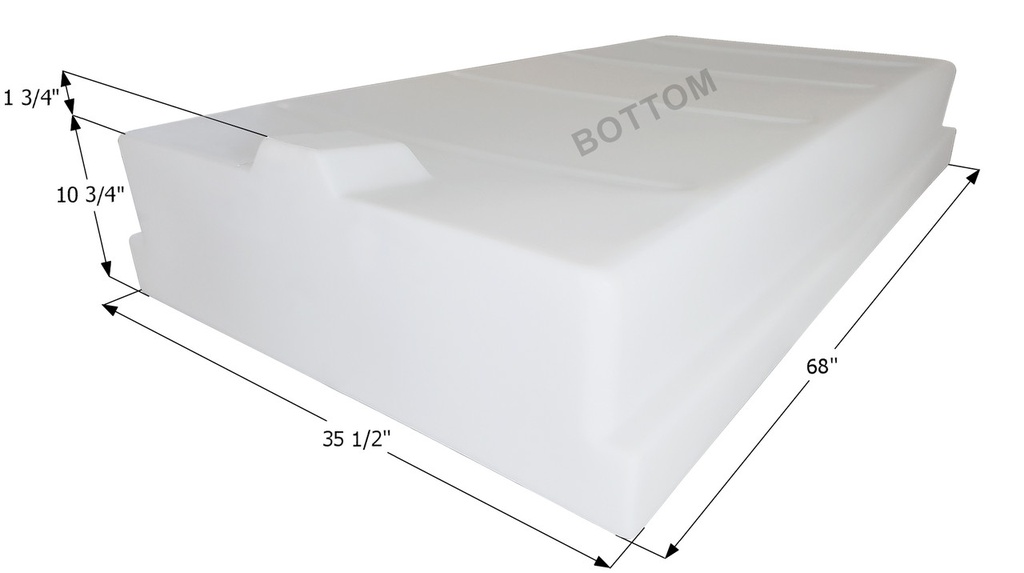 Fresh Water Tank WT3677 - 100 Gal.
