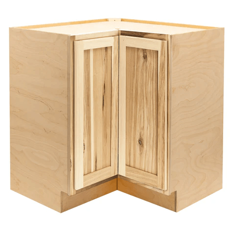RV Lazy Susan Base Cabinet Rustic Hickory