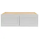 RV Refrigerator Wall Cabinet | Pure White