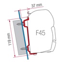 Ford Transit Awning Adapter Bracket Kit - Fiamma F45S - 98655-741