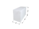 Fresh Water Tank WT2462 - 15 Gal.