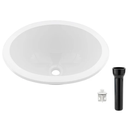 ToughGrade Single Bowl RV 13-3/4" Long x 10-3/8" Wide Bathroom Sink