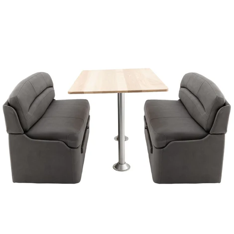 RV Dinette Booth with Table | 44" Slate