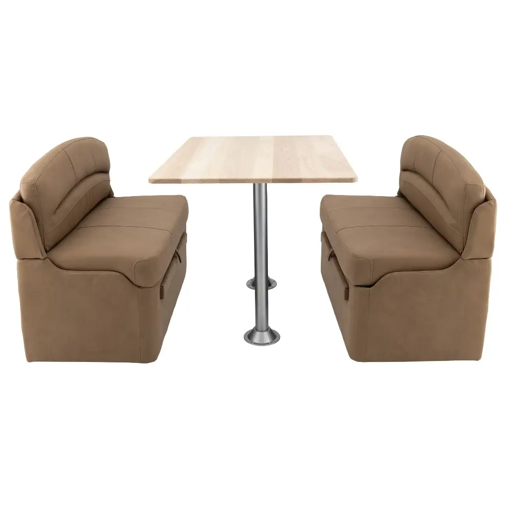 RV Dinette Booth with Table | 38" Cappuccino