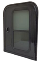 28″ Wide x 36″ Tall Passenger Side Teardrop RV Door FC11 