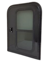30″ Wide x 36″ Tall Passenger Side Teardrop RV Door FC17 