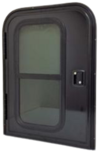 30″ Wide x 36″ Tall Driver Side Teardrop RV Door FC18
