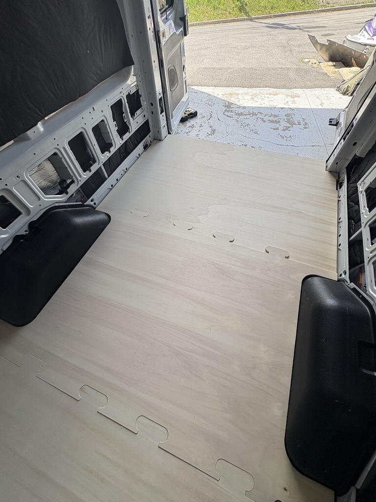 Insulated Van Flooring Pre-cut - XPS Core - PuzzleFit - SPRINTER / TRANSIT / PROMASTER - Thickness 3/4