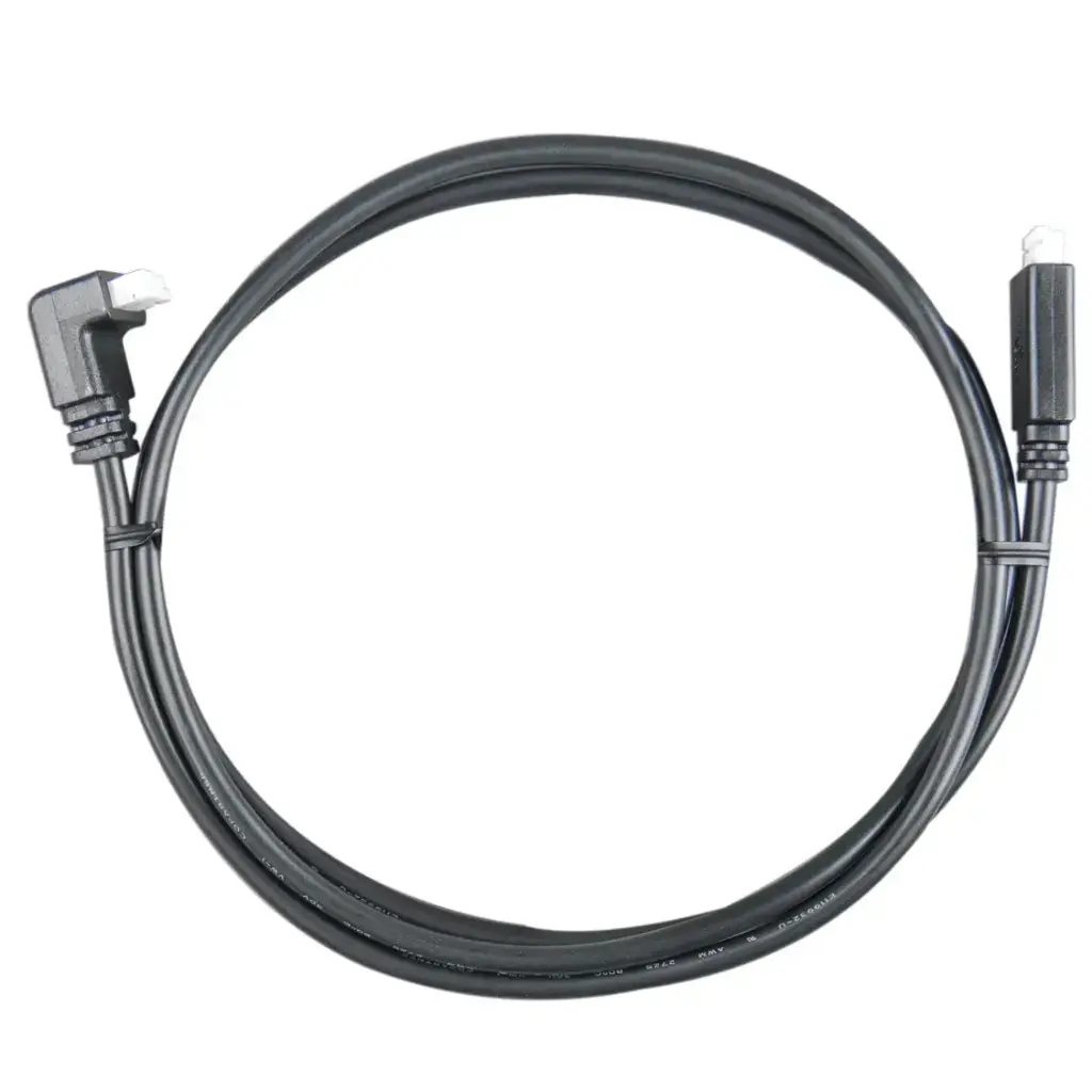 Victron Energy VE.Direct Cable 1.8m (one side Right Angle Connector)