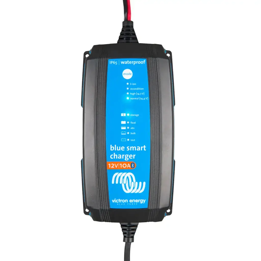 Victron Energy Blue Smart IP65 Charger 12V/10 120V NEMA 1-15P