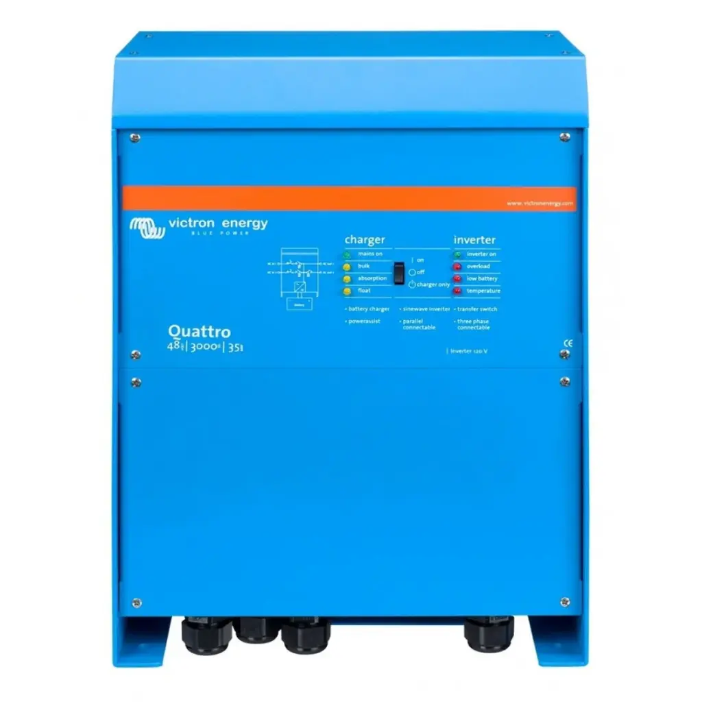 Onduleur/Chargeur Victron Energy Quattro 48/3000 – 120V VE.Bus
